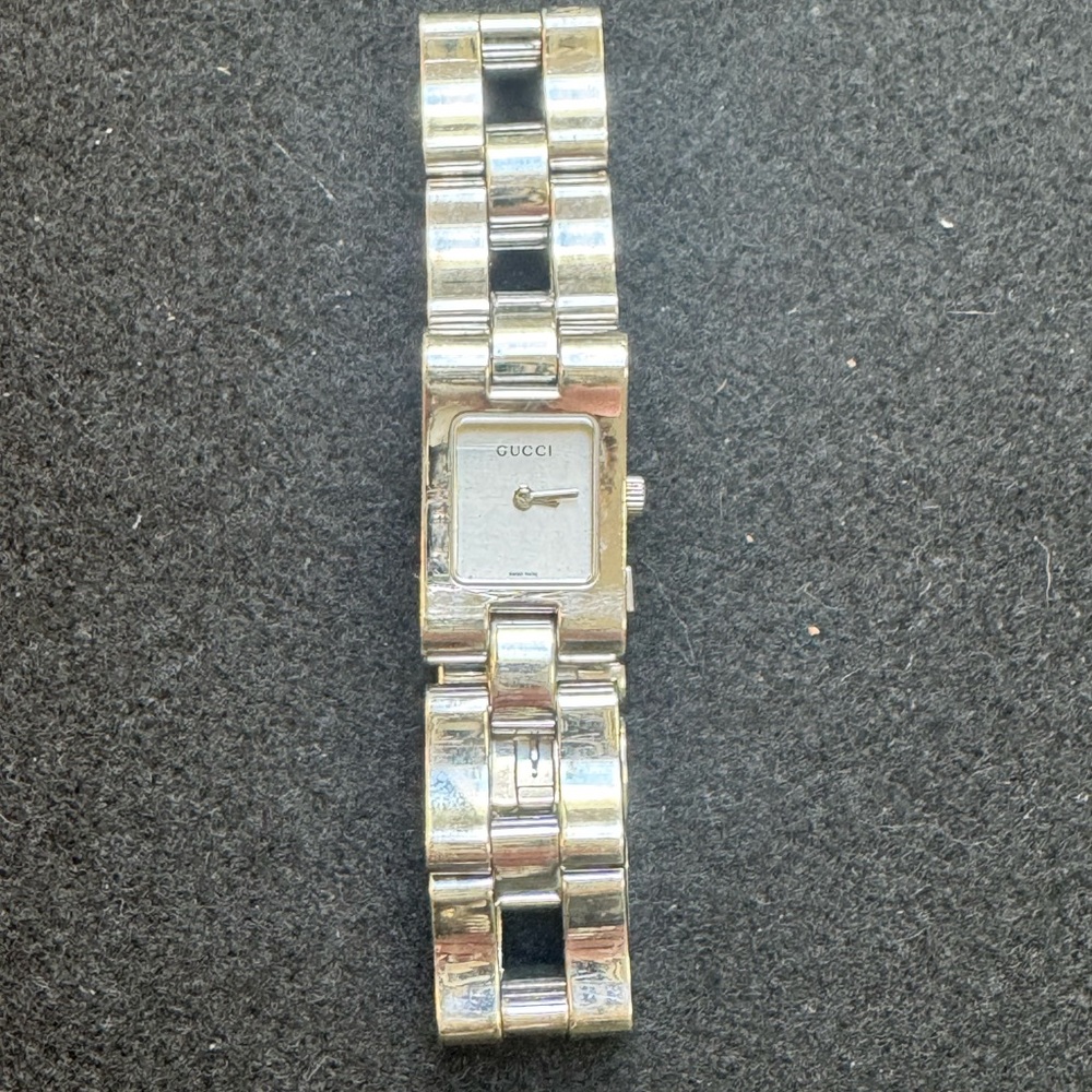 Gucci vintage Industrial vibe Swiss made authentic #2305L - Picture 5 of 12